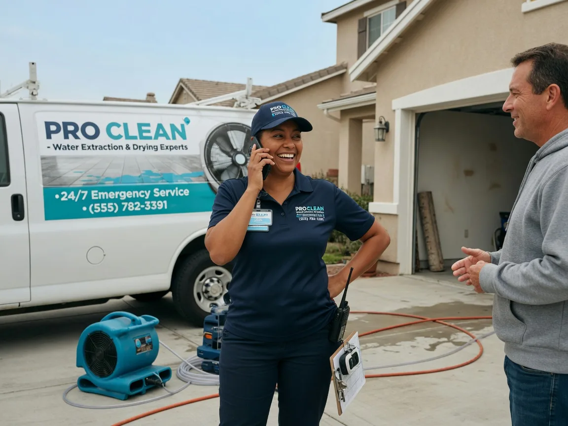 Water Extraction & Drying Manteca, CA FAQs